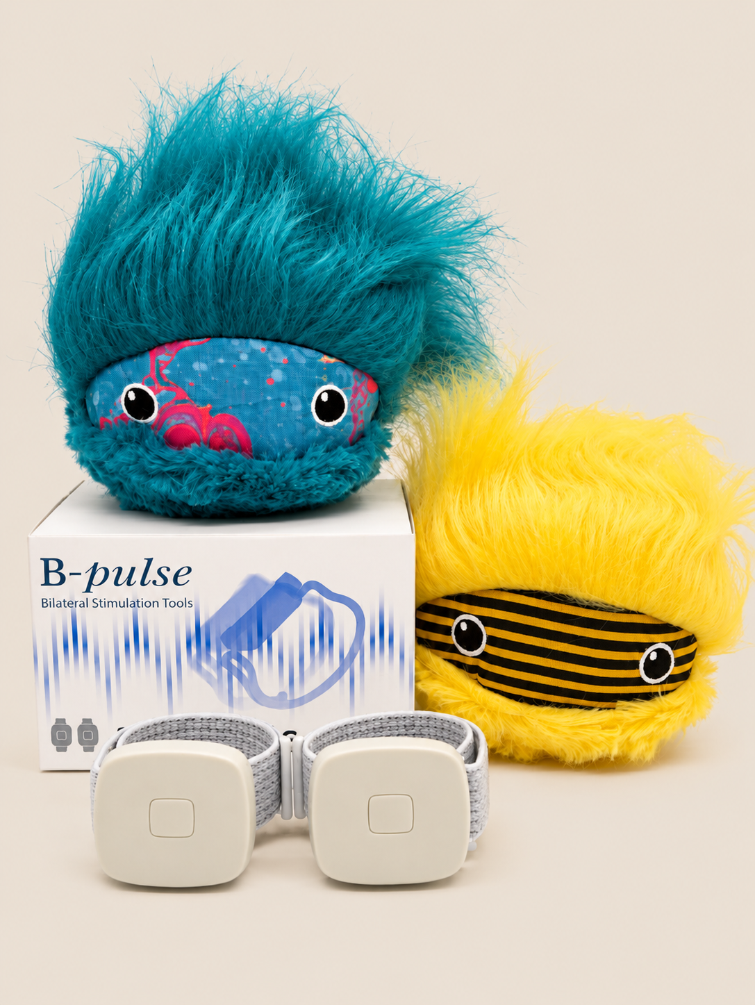 Mimble BLS: B-Pulse Bilateral Stimulation Tools with Mimbleball Cases