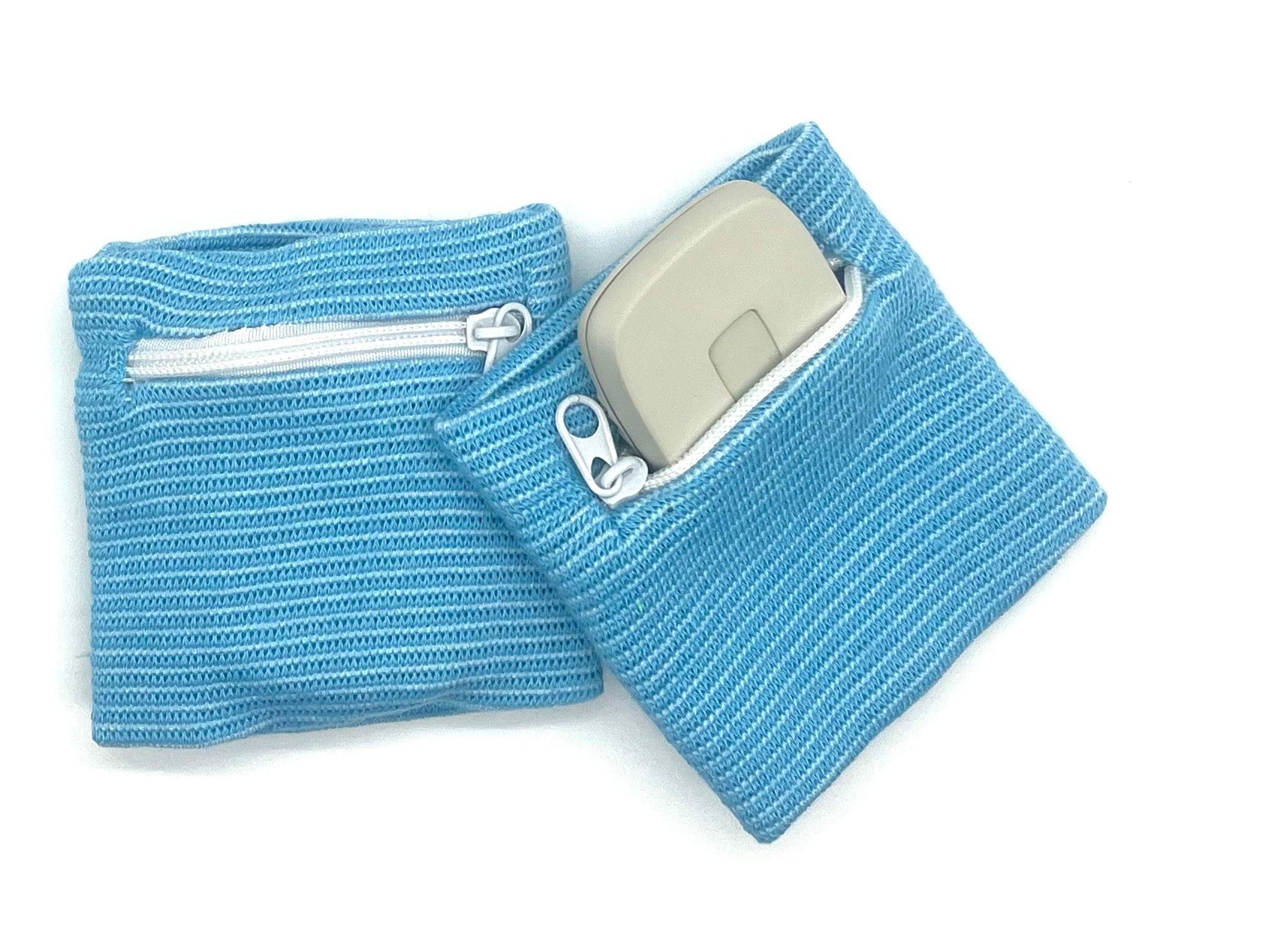 Zipper Pocket Sweatbands (Small)