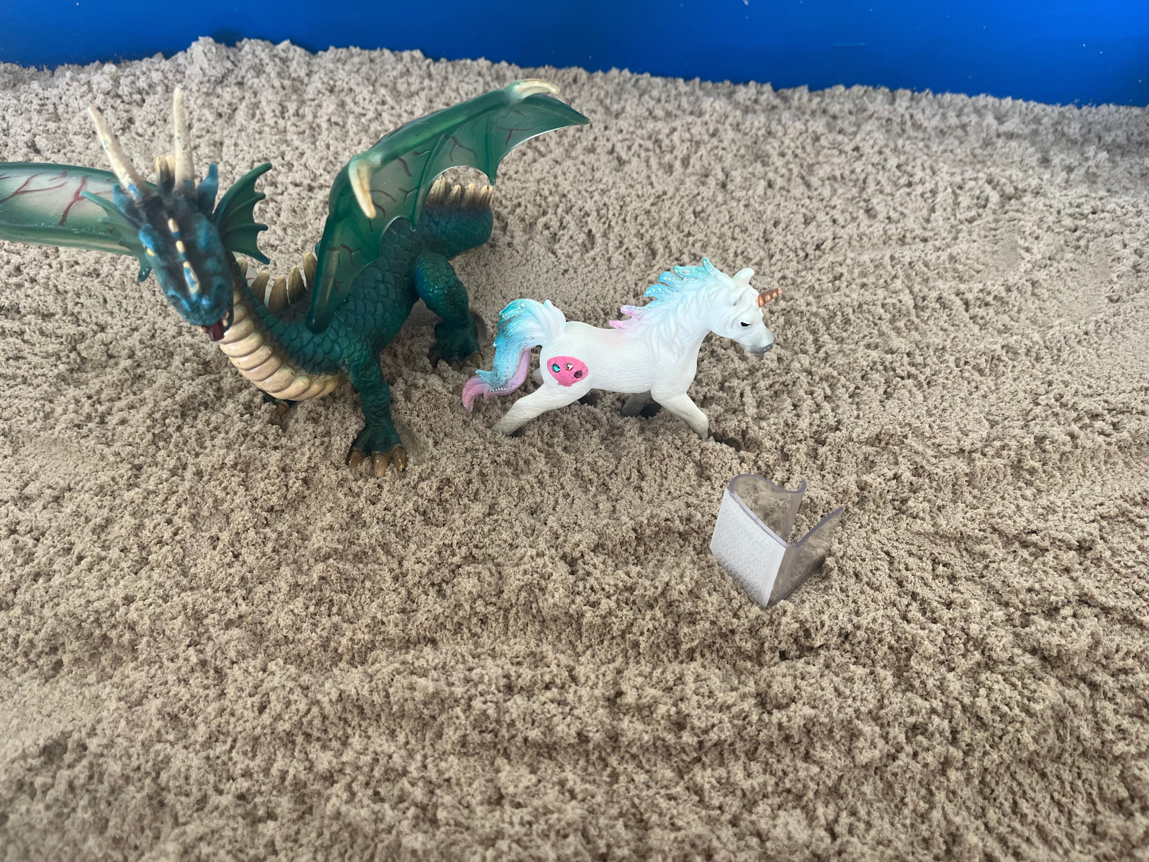 Sand tray/shelf clip for B-Pulse