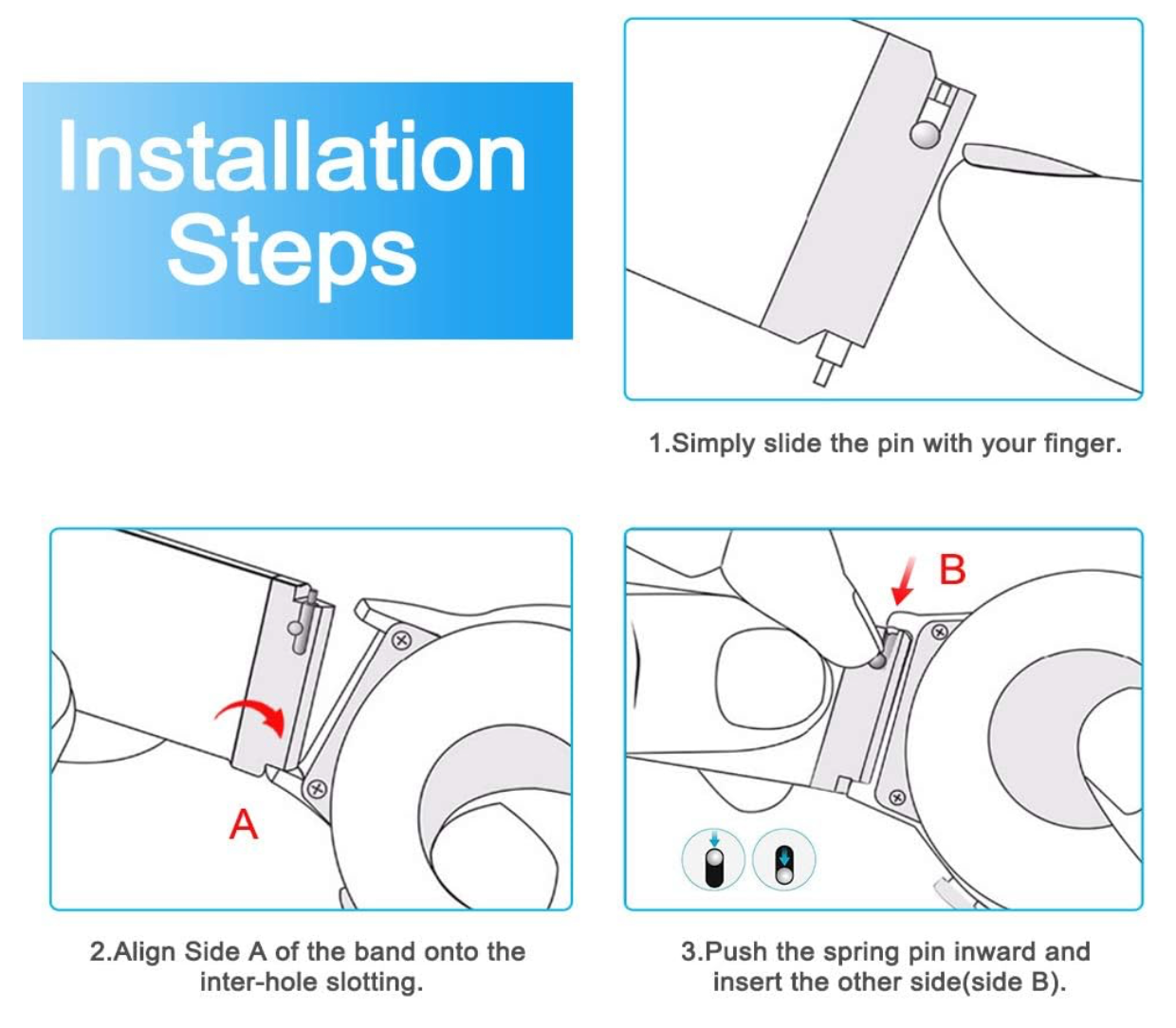 Nylon Velcro Wristbands