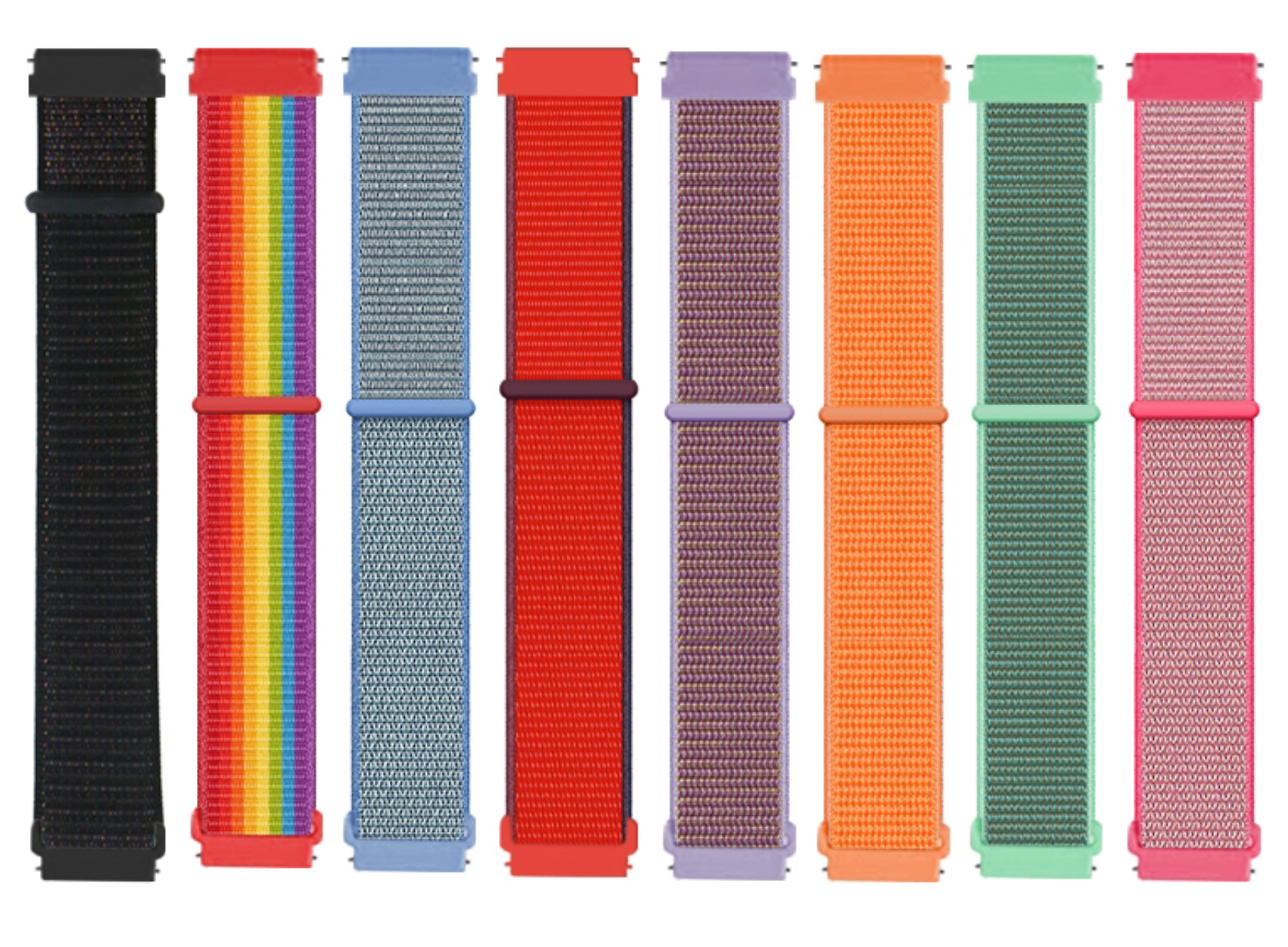 Nylon Velcro Wristbands