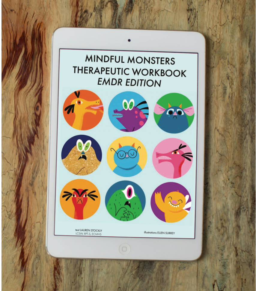 Mindful Monsters Therapeutic Workbook: EMDR Edition