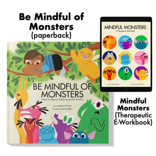 Be Mindful of Monsters Paperback and E-Workbook